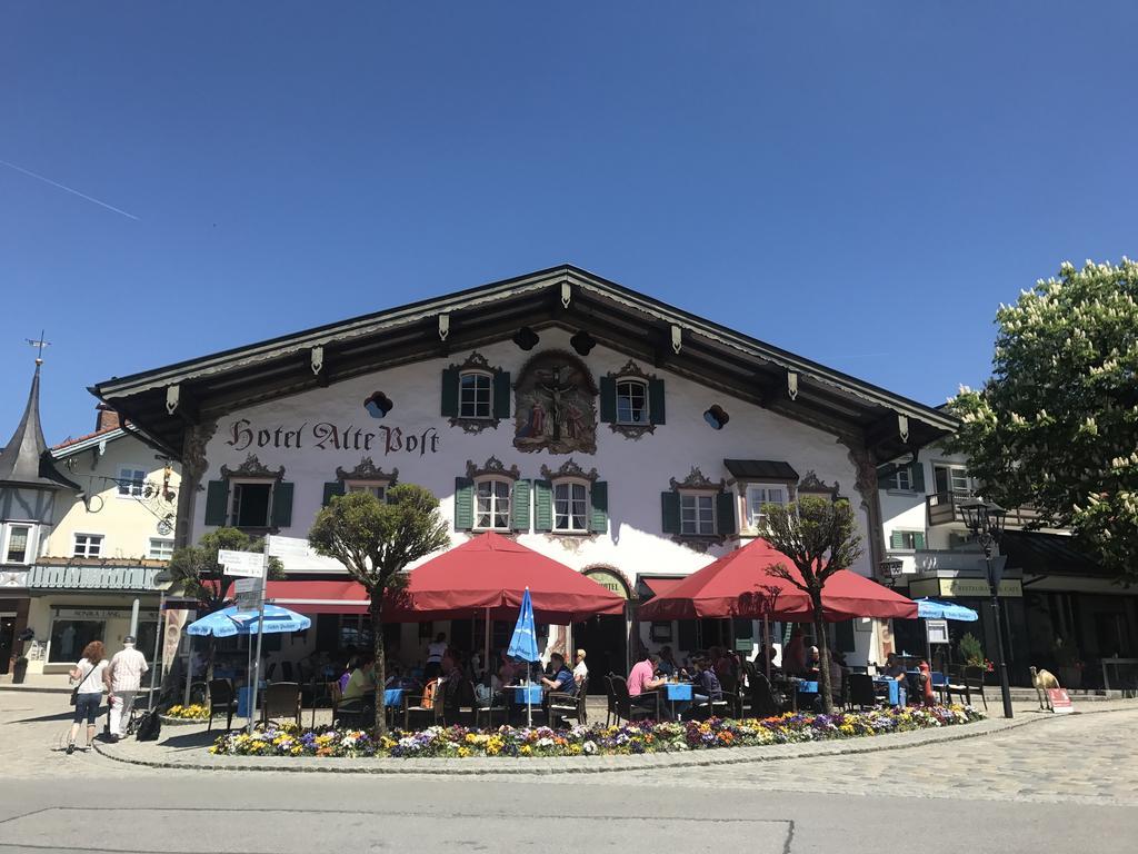 Hotel Alte Post Oberammergau Exterior foto